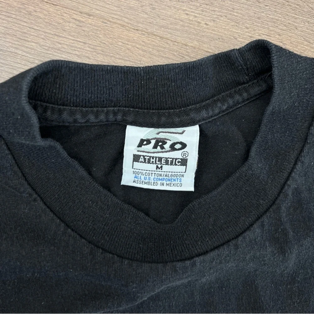 Pro 5 Men's N4L 49ers Heavyweight Crewneck T-shirt Black Size Medium